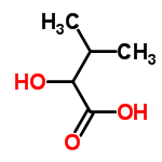 InChI=1/C5H10O3/c1-3(2)4(6)5(7)8/h3-4,6H,1-2H3,(H,7,8)