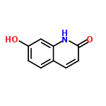 InChI=1/C9H7NO2/c11-7-3-1-6-2-4-9(12)10-8(6)5-7/h1-5,11H,(H,10,12)