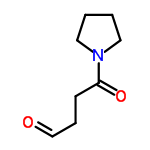 InChI=1/C8H13NO2/c10-7-3-4-8(11)9-5-1-2-6-9/h7H,1-6H2