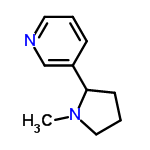 InChI=1/C10H14N2/c1-12-7-3-5-10(12)9-4-2-6-11-8-9/h2,4,6,8,10H,3,5,7H2,1H3