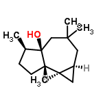 InChI=1/C15H26O/c1-10-5-6-12-14(4)8-11(14)7-13(2,3)9-15(10,12)16/h10-12,16H,5-9H2,1-4H3/t10-,11+,12+,14-,15-/m1/s1