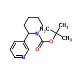 InChI=1/C15H22N2O2/c1-15(2,3)19-14(18)17-10-5-4-8-13(17)12-7-6-9-16-11-12/h6-7,9,11,13H,4-5,8,10H2,1-3H3