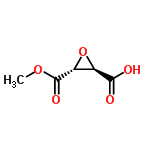 InChI=1/C5H6O5/c1-9-5(8)3-2(10-3)4(6)7/h2-3H,1H3,(H,6,7)/t2-,3-/m1/s1