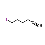 InChI=1/C6H9I/c1-2-3-4-5-6-7/h1H,3-6H2