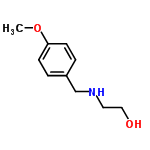 InChI=1/C10H15NO2/c1-13-10-4-2-9(3-5-10)8-11-6-7-12/h2-5,11-12H,6-8H2,1H3