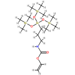 InChI=1/C15H37NO5Si4/c1-11-18-15(17)16-13-12-14-25(19-22(2,3)4,20-23(5,6)7)21-24(8,9)10/h11H,1,12-14H2,2-10H3,(H,16,17)