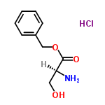 InChI=1/C10H13NO3.ClH/c11-9(6-12)10(13)14-7-8-4-2-1-3-5-8;/h1-5,9,12H,6-7,11H2;1H/t9-;/m0./s1