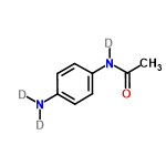 InChI=1/C8H10N2O/c1-6(11)10-8-4-2-7(9)3-5-8/h2-5H,9H2,1H3,(H,10,11)/i/hD3