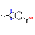 InChI=1/C9H8N2O2/c1-5-10-7-3-2-6(9(12)13)4-8(7)11-5/h2-4H,1H3,(H,10,11)(H,12,13)