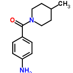 InChI=1/C13H18N2O/c1-10-6-8-15(9-7-10)13(16)11-2-4-12(14)5-3-11/h2-5,10H,6-9,14H2,1H3