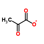 InChI=1/C3H4O3/c1-2(4)3(5)6/h1H3,(H,5,6)/p-1