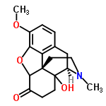 InChI=1/C18H21NO4/c1-19-8-7-17-14-10-3-4-12(22-2)15(14)23-16(17)11(20)5-6-18(17,21)13(19)9-10/h3-4,13,16,21H,5-9H2,1-2H3/t13-,16?,17+,18?/m1/s1