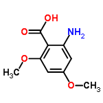 InChI=1/C9H11NO4/c1-13-5-3-6(10)8(9(11)12)7(4-5)14-2/h3-4H,10H2,1-2H3,(H,11,12)