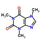 InChI=1/C8H10N4O2/c1-10-4-9-6-5(10)7(13)12(3)8(14)11(6)2/h4H,1-3H3/i3+1