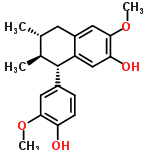 InChI=1/C20H24O4/c1-11-7-14-9-19(24-4)17(22)10-15(14)20(12(11)2)13-5-6-16(21)18(8-13)23-3/h5-6,8-12,20-22H,7H2,1-4H3/t11-,12+,20+/m1/s1