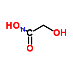 InChI=1/C2H4O3/c3-1-2(4)5/h3H,1H2,(H,4,5)/i2+2